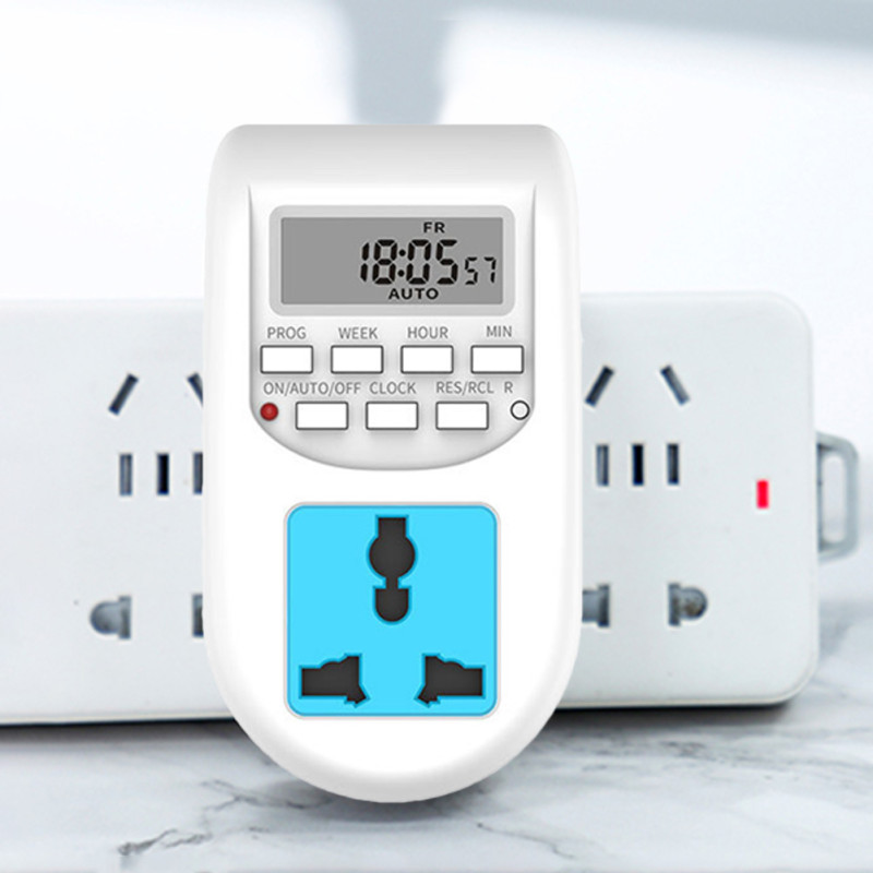 AL-06 Digital Timer Switch 220VAC 10A Digital Timer Digital Programmable Timer Universal Socket | SantkrupaElectricals: Best Online Electronic Products AL-06 Digital Timer Switch 220VAC 10A Digital Timer Digital Programmable Timer Universal Socket | SantkrupaElectricals: Best Online Electronic Products