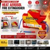 Heat Aerosol Fire Extinguishing Device – Din Rail Mounted Automatic Fire Suppression for Electrical Panels, Meter Box, MCB Box & Solar Distribution Box- Light