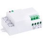 LS-LDN4T 220-240VAC, 1200W (Incandescent), 300W (LED Load) Microwave Motion Sensor Detector Occupancy Motion Detector Small Sq Shape (Plastic, White) 1 Year Warranty