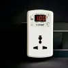 TM-PLG 230V, 6A, Single Phase High Quality Digital Programmable Timer Plug For Protection On Over Charging Of Your Battery Operated Devices Mobile, Laptop, Camera, TV, Etc.