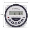 TM619H-2 Digital Timer Switch 30A 220-250V AC, 18 ON/OFF Programs, Weekly & Countdown Timer, LCD Display, CR2032 Battery Backup