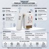LE-RFC3KM 220VAC 30A RF Remote Control Switch up to 3000m Open Land Range, Heavy Duty Wireless ON/OFF Switch for 2HP Motor, Water Pump, Agriculture, Manual Button