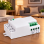 LS-LDN4T 220-240VAC, 1200W (Incandescent), 300W (LED Load) Microwave Motion Sensor Detector Occupancy Motion Detector Small Sq Shape (Plastic, White) 1 Year Warranty